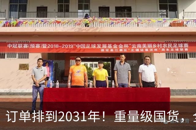 订单排到2031年！重量级国货，全球爆单